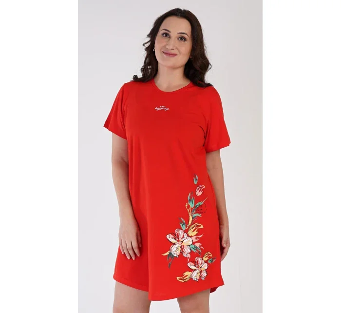 Dámská noční košile s krátkým rukávem Alena