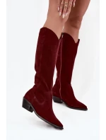 Kozačky na podpatku  model 220212 Step in style