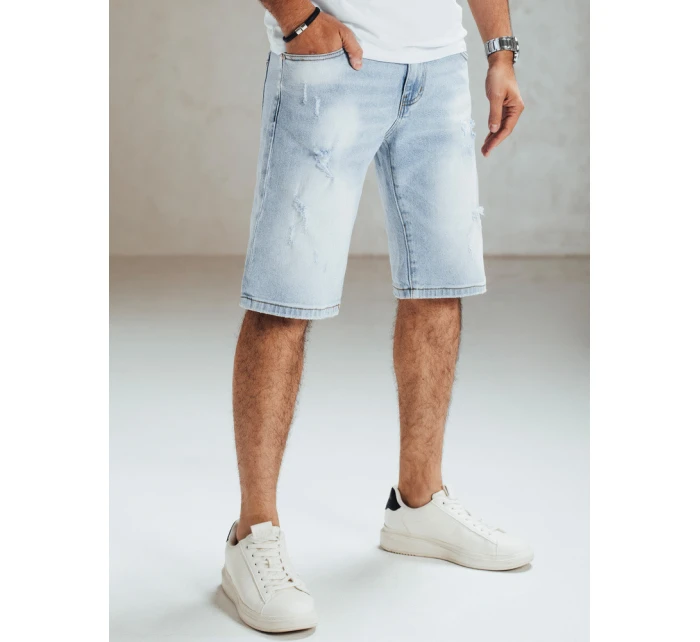 Pánské modré džínové šortky FashionStreet SX2568