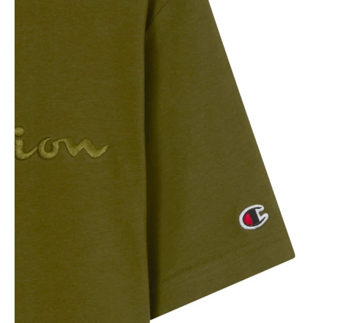 Pánské tričko SS Tee olive  pánské model 21479801 - CHAMPION