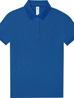 B&C My Polo 210 /women Dámské piqué polo z těžké bavlny 01.W463 royal blue