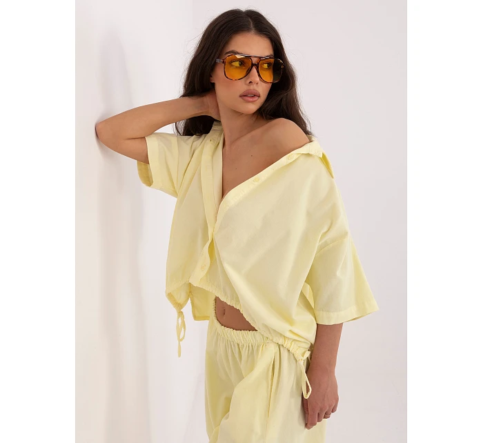 Koszula IT KS model 22047085 jasny żółty - FPrice