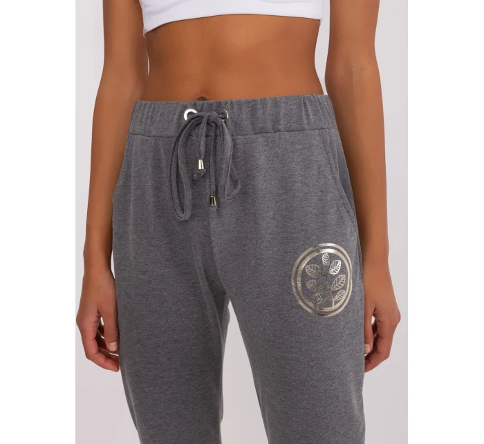 Tepláky RV DR 9260.61 tmavě šedá