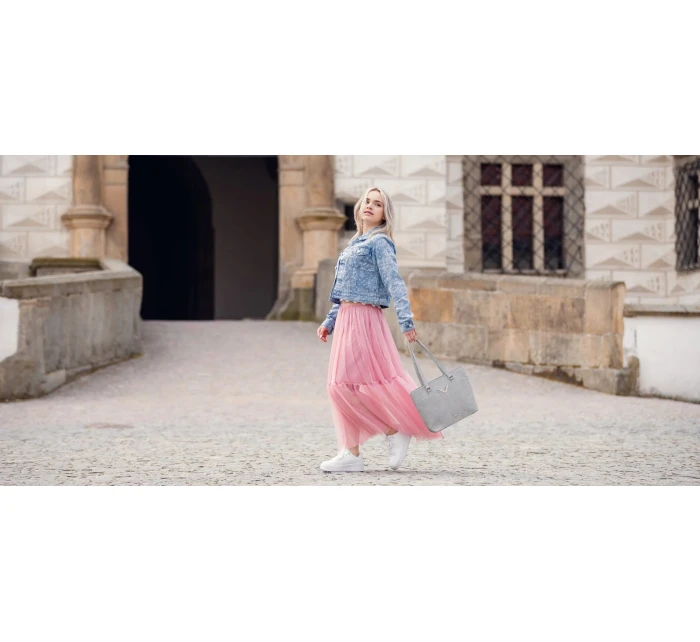 Kabelka model 21278162 Grey - Vuch