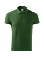 Cotton polokošile pánská lahvově zelená Cotton polokošile pánská lahvově zelená