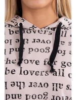 Dámská souprava s potiskem 20929 béžová - Kesi Dámská souprava s potiskem 20929 béžová - Kesi