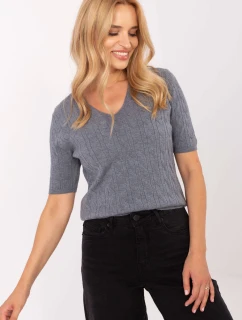 Svetr s krátkým rukávem  model 217329 Factory Price