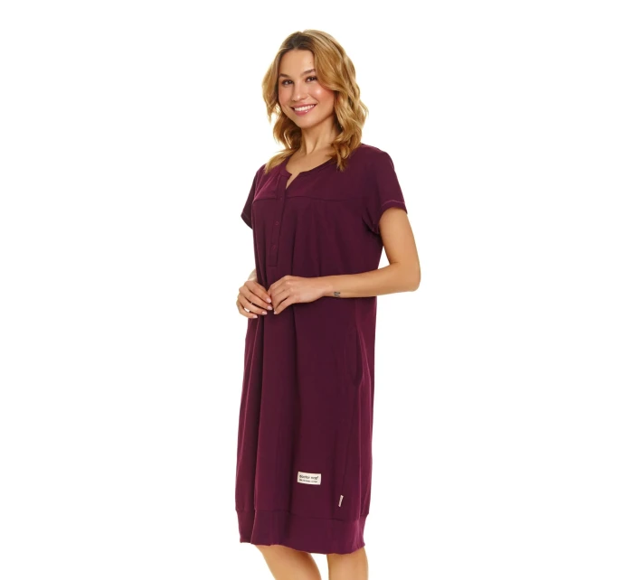 Dámská noční košilka 4348 wine - Doctornap Dámská noční košilka 4348 wine - Doctornap