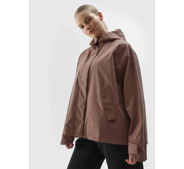 Dámská přechodná bunda s kapucí 4F
