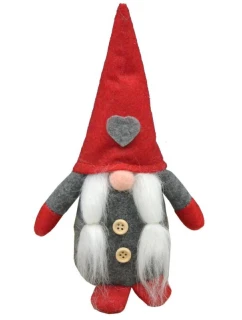 DEKORATIVNÍ TRPASLÍK SE SRDCEM 20CM DÍVKA