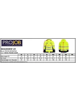 Padded Jacket Polstrovaná bezpečnostní bunda 64. hi vis model 22463291 - ProJob