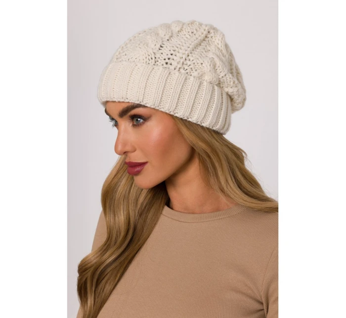 Čepice z  ecru barva model 21417264 - Moe