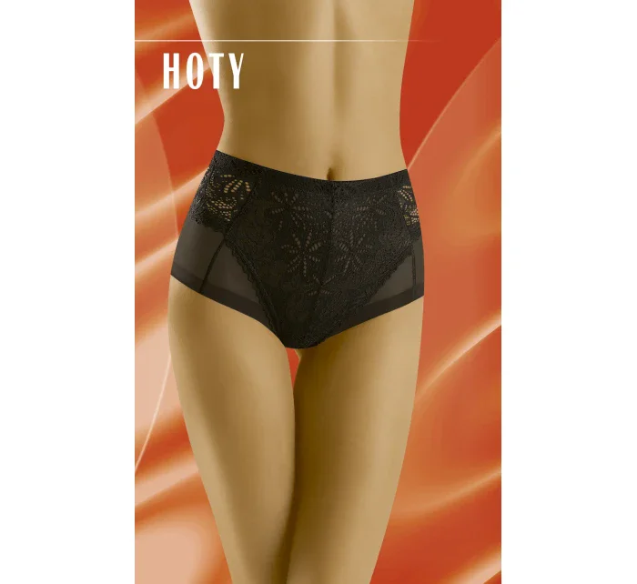 Dámské kalhotky Hoty Black - Wol-Bar Dámské kalhotky Hoty Black - Wol-Bar