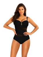 Dámské jednodílné plavky S8030CH3 Gold7 černé - Self