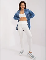 Dámské legíny EM LG model 22552529 ecru Ex Moda - FPrice Dámské legíny EM LG model 22552529 ecru Ex Moda - FPrice