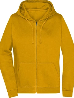 JN 755 Dámská mikina s kapucí model 22489465 gold yellow - Daiber