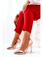 Podpatky s vzorem Růžové zlato model 21571368 - Boto