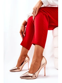 Podpatky s vzorem Růžové zlato model 21571368 - Boto