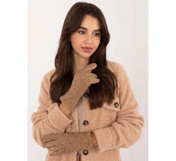 Rukavice AT RK model 20519213 camel - FPrice Rukavice AT RK model 20519213 camel - FPrice