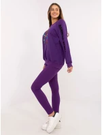 Sada EM KMPL model 20806590 tmavě fialová - FPrice Sada EM KMPL model 20806590 tmavě fialová - FPrice