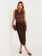 Spódnica IT SD model 21782294 brązowy - FPrice