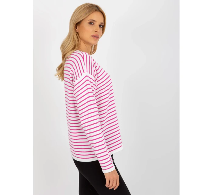 Dámský svetr LC SW 6006 .22 světle fialová - FPrice