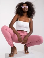 Tepláky TW DR 1033.16P tmavě růžová