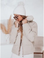 Dámská zimní manšestrová bunda TRENDYGLAM béžová FashionStreet TY4358 Dámská zimní manšestrová bunda TRENDYGLAM béžová FashionStreet TY4358