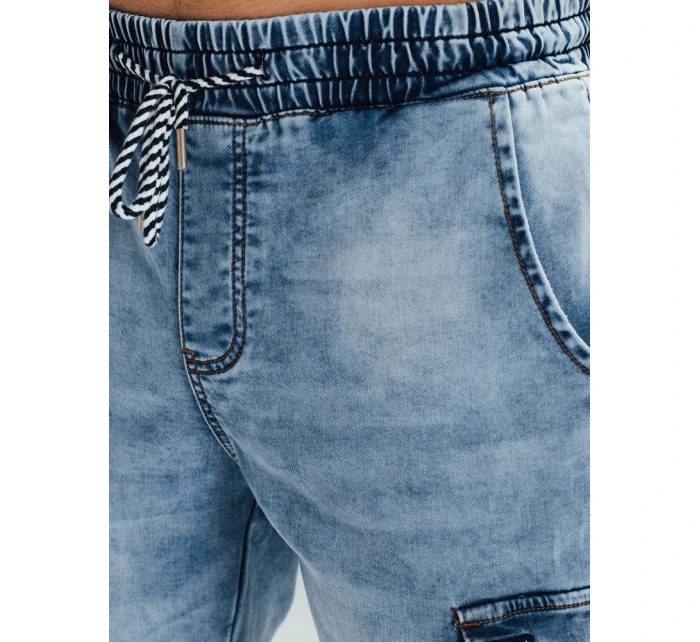 Pánské džínové šortky modré Dstreet SX2553