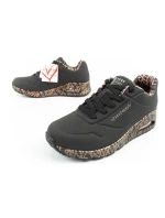 Skechers Uno-Loving Love dámské sportovní tenisky módní černé dámské boty