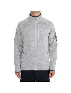 Pánský fleece 4F light grey melange 4FWSS26TFLE 27M model 22088194 - Hikvision