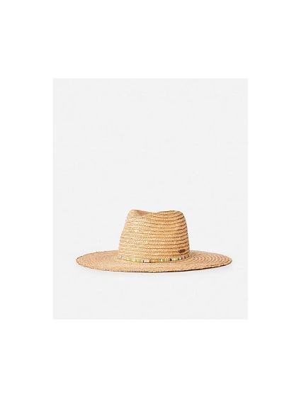 Klobouk RIP CURL Classic Surf Straw Panama v tyrkysové barvě