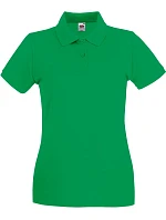 Fruit of the Loom Lady-Fit Premium Polo Dámské piqué polo 16.3030 kelly green Fruit of the Loom Lady-Fit Premium Polo Dámské piqué polo 16.3030 kelly green