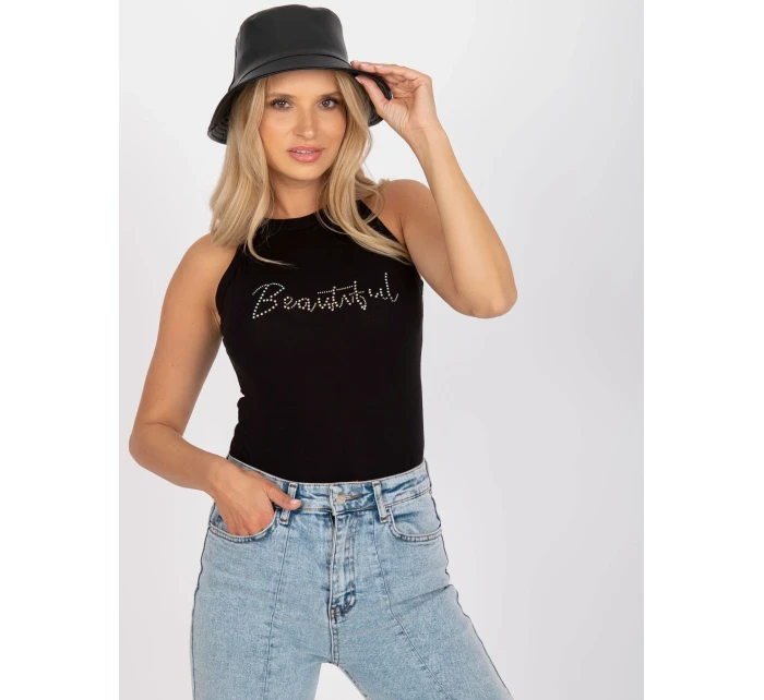 Dámský top BR TP 8128 černý Dámský top BR TP 8128 černý
