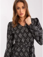 Šaty LK SK 509474 1.52P šedá černá