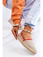 Dámské espadrilky Slip-on Big Star - béžové Dámské espadrilky Slip-on Big Star - béžové