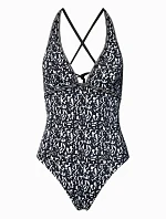 Core Logo Dámské jednodílné plavky KW0KW02076-0GK - Calvin Klein