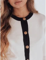 Dámský svetr CHICLINE ecru FashionStreet MY2557