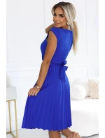 LILA sukienka z krótkim i  model 20601857 - numoco