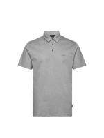Pánská polokošile  30 silver slim fit šedá model 21767875 - Boss