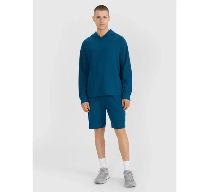 Pánská mikina s kapucí s prvky model 21882656 - 4F Pánská mikina s kapucí s prvky model 21882656 - 4F