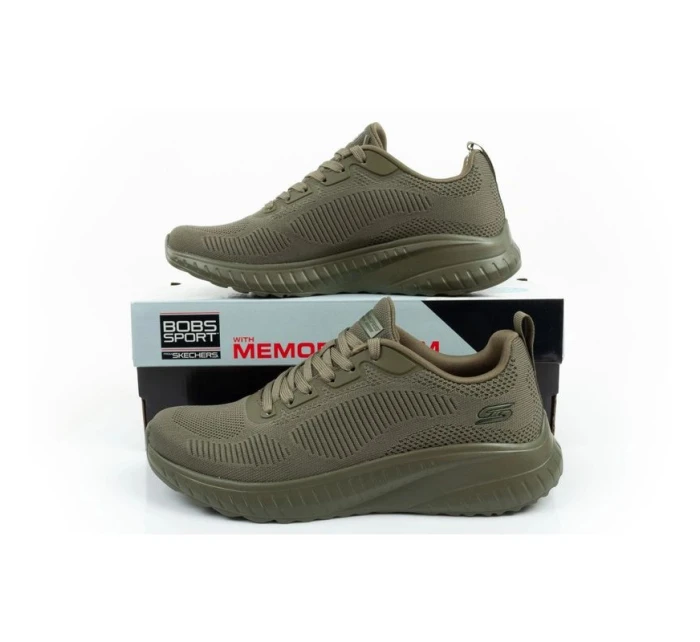 Pánská sportovní obuv Skechers Bobs Squad Chaos olive lightweight Pánská sportovní obuv Skechers Bobs Squad Chaos olive lightweight