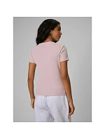 Dámské úzké žebrované tričko 4F 4FRSS26TTSHF3629-56S dámské