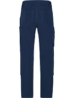 JN (94110) Pracovní strečové kalhoty "Slim  navy model 22532396 - Daiber