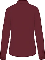 K 549 Popelínová halenka s dlouhým rukávem wine model 22510325 - Kariban K 549 Popelínová halenka s dlouhým rukávem wine model 22510325 - Kariban