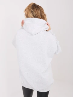 WT BL mikina A1066.53 světle šedá