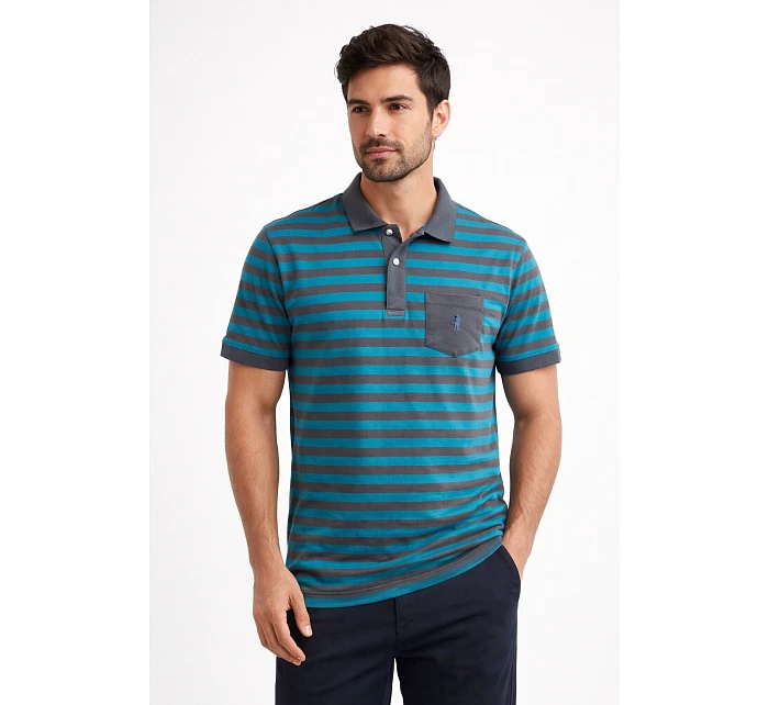 Pánská polokošile 500750 zeleno-šedá - Jockey Pánská polokošile 500750 zeleno-šedá - Jockey