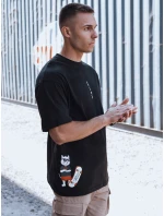 Pánské tričko s potiskem černé Dstreet model 21975588 - FashionStreet