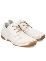 Dámská pohodlná bílá polobotka Rieker 55920-80