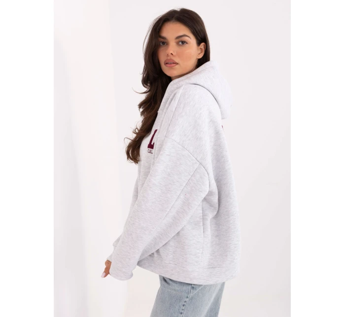 Bluza IT BL model 21378688 jasny szary - FPrice Bluza IT BL model 21378688 jasny szary - FPrice